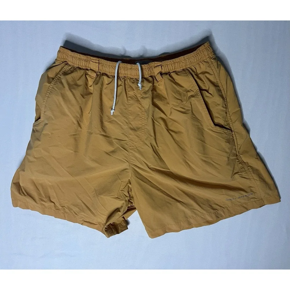 Columbia PFG Swimming Trunks Shorts Men's Size Small Black Orange Pockets Lot X2